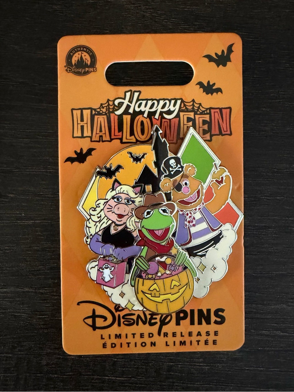 Disney Pins Happy Halloween Limited Release Kermit Miss Piggy The Muppets 2026